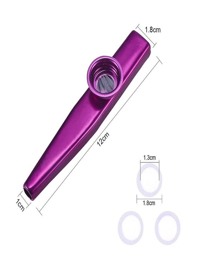 فيناياكارت كازو مصنوع من سبائك الألومنيوم وكازو فموي بخمسة أغشية فلوت - بنفسجي - Image 2